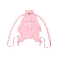 PLEATSMAMA New Bow Backpack Light Pink